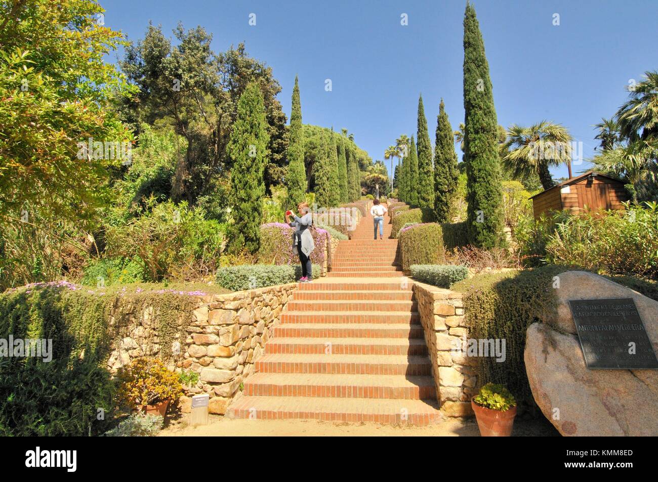 Jardí Botànic Marimurtra, jardins botaniques, Blanes, La Selva, Costa  Brava, Gérone. La Catalogne, Espagne Photo Stock - Alamy