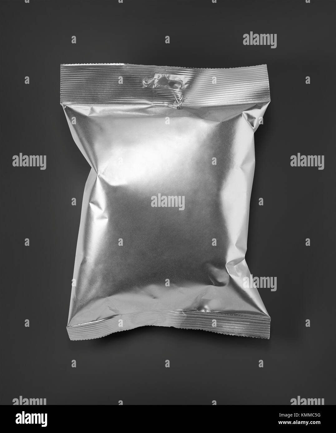 Net design d'emballages en aluminium. Pour l'alimentation Banque D'Images