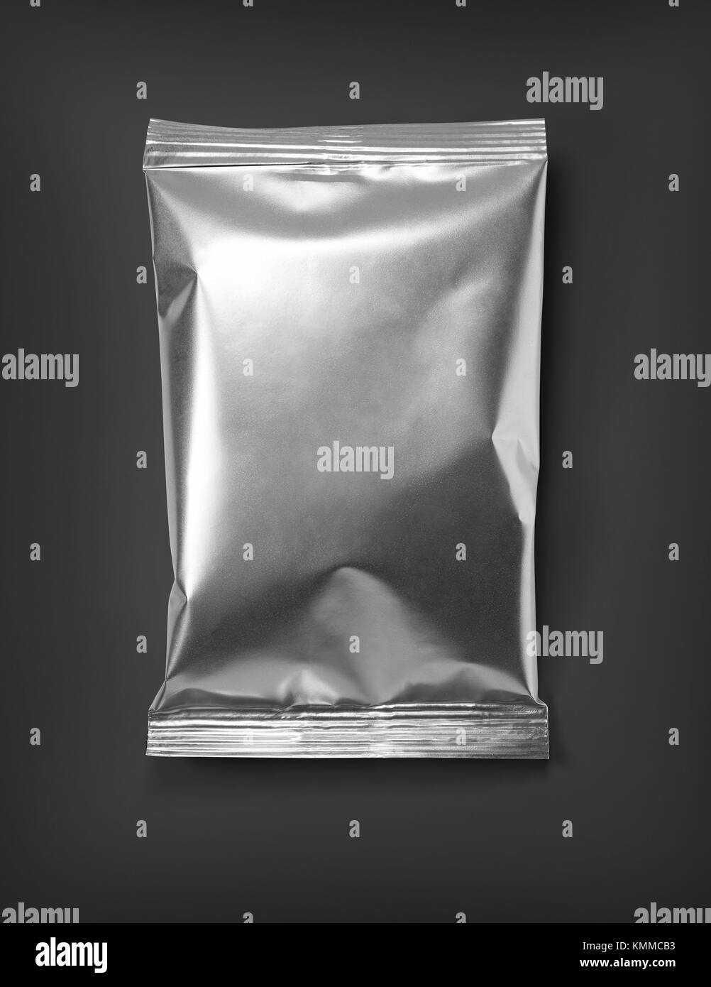 Net design d'emballages en aluminium. Pour l'alimentation Banque D'Images