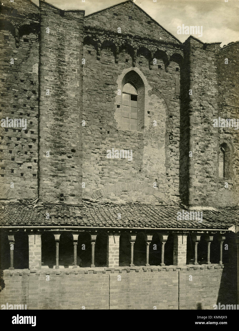 Abbé mountain, l'abbaye, Pérouse, Italie Banque D'Images