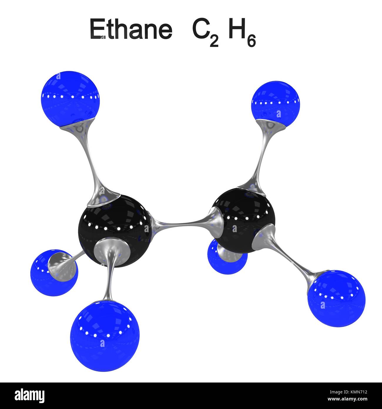 Molecule ethane 3d Banque de photographies et d’images à haute ...