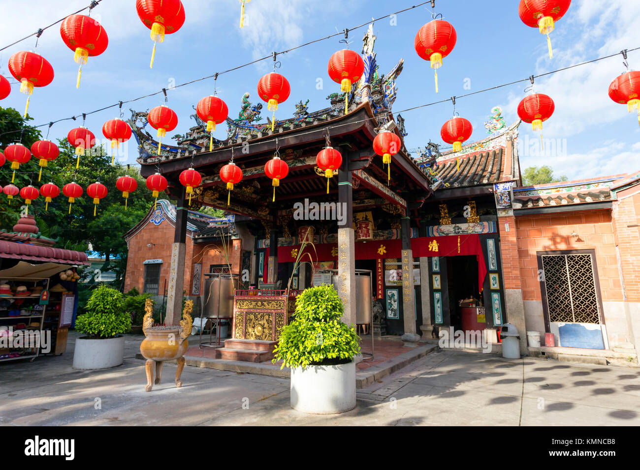 Le Serpent Temple est situé à Bayan Lepas, sud-ouest de l'île de Penang, Penang, Malaisie et est peut-être le seul temple de ce type au monde. Le te Banque D'Images