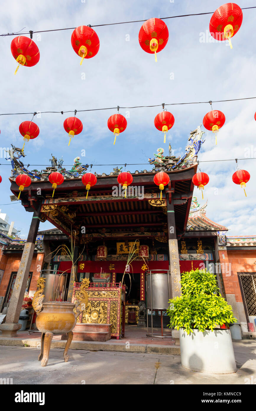 Le Serpent Temple est situé à Bayan Lepas, sud-ouest de l'île de Penang, Penang, Malaisie et est peut-être le seul temple de ce type au monde. Le te Banque D'Images