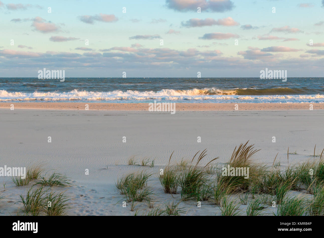 East Hampton ocean beach Banque D'Images