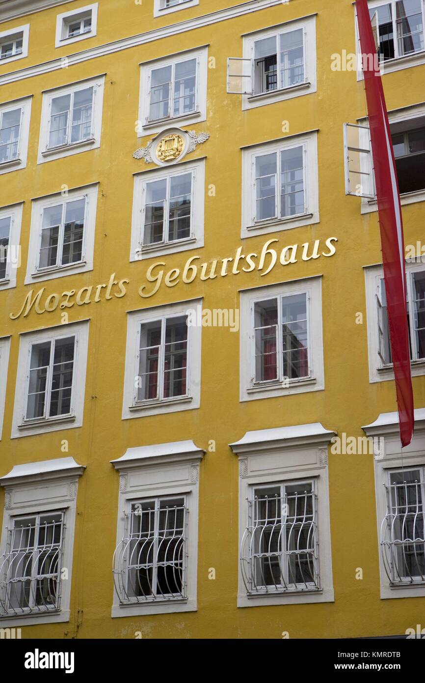 Mozart, lieu de naissance Banque de photographies et d’images à haute résolution Alamy