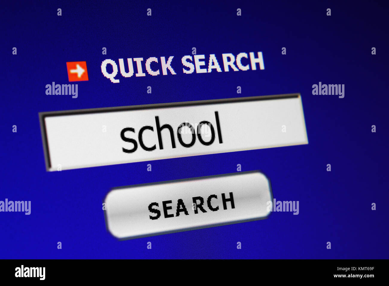 Apprendre en ligne. Banque D'Images