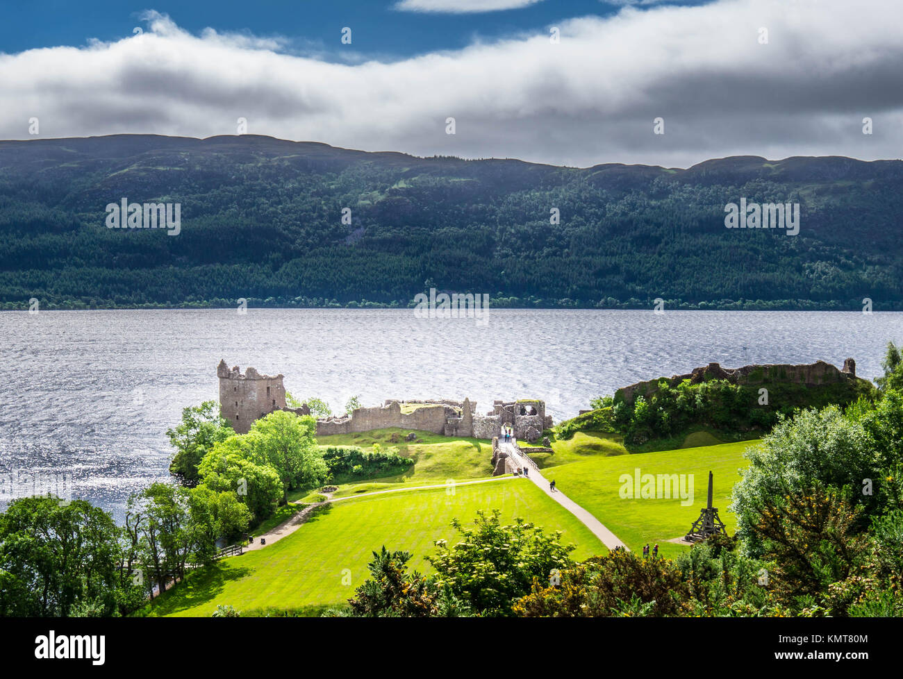 Château d’Urquhart Banque D'Images