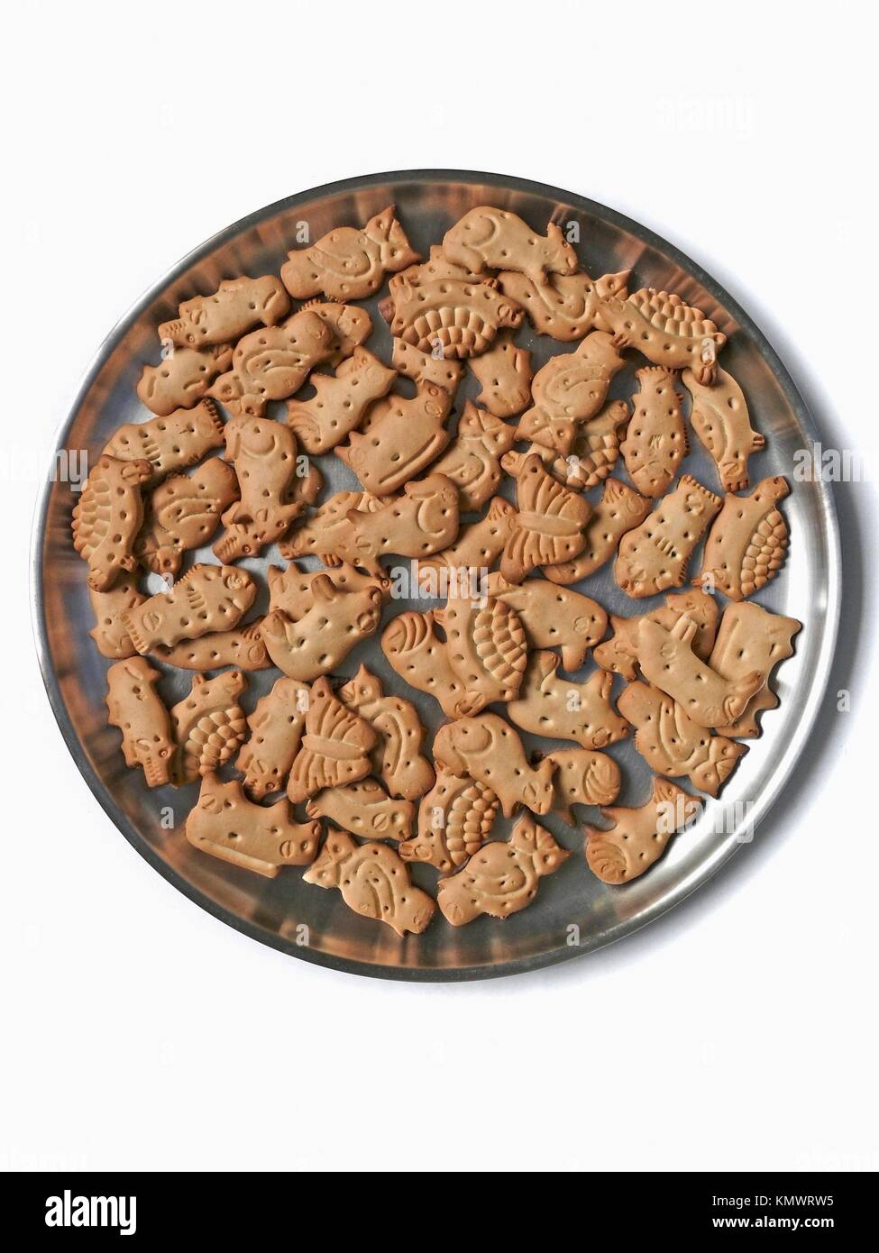 Petits Biscuits Sont En Forme D Animaux Et Oiseaux Photo Stock Alamy