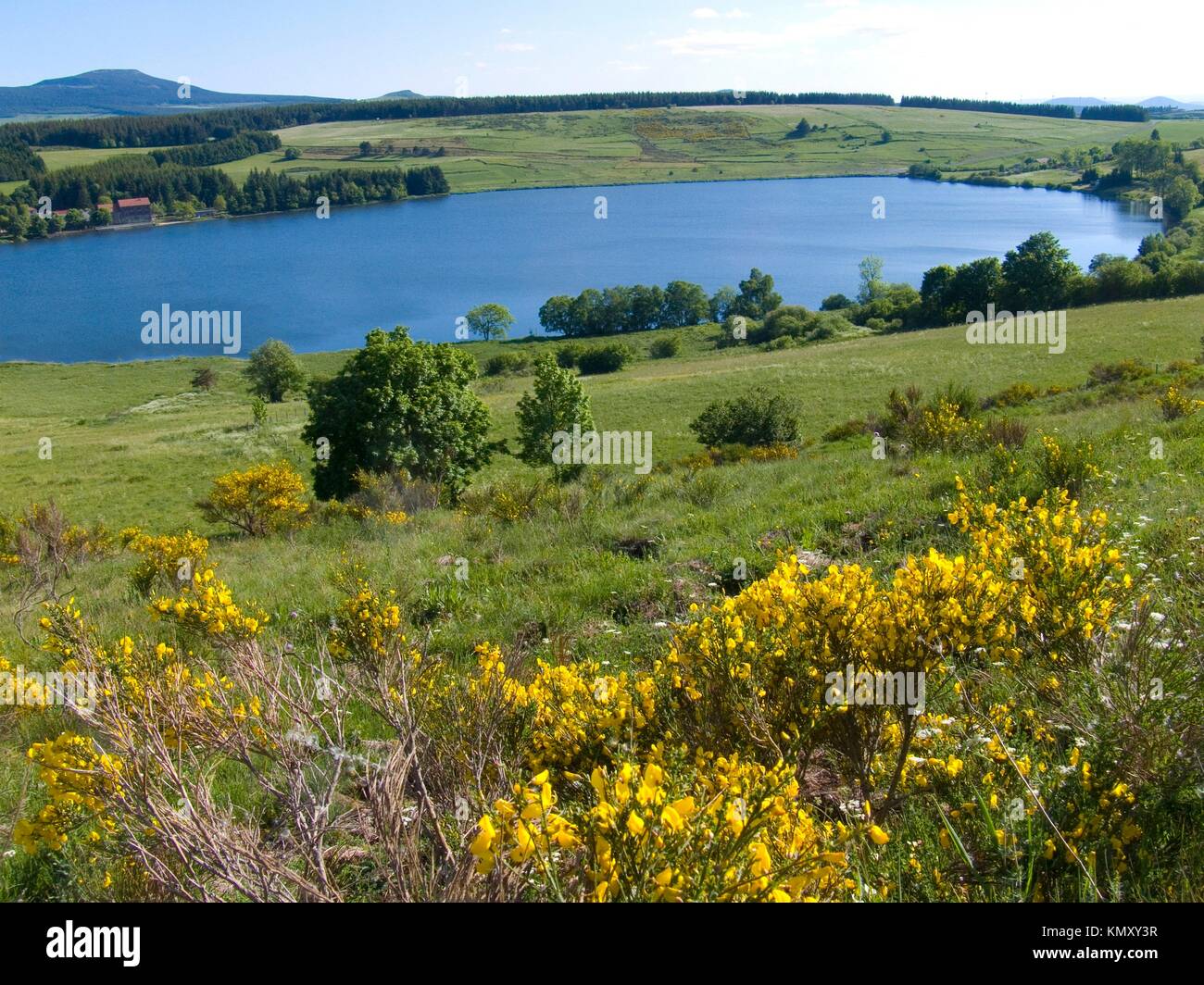Lac de Saint Front, Haute Loire, France Photo Stock - Alamy