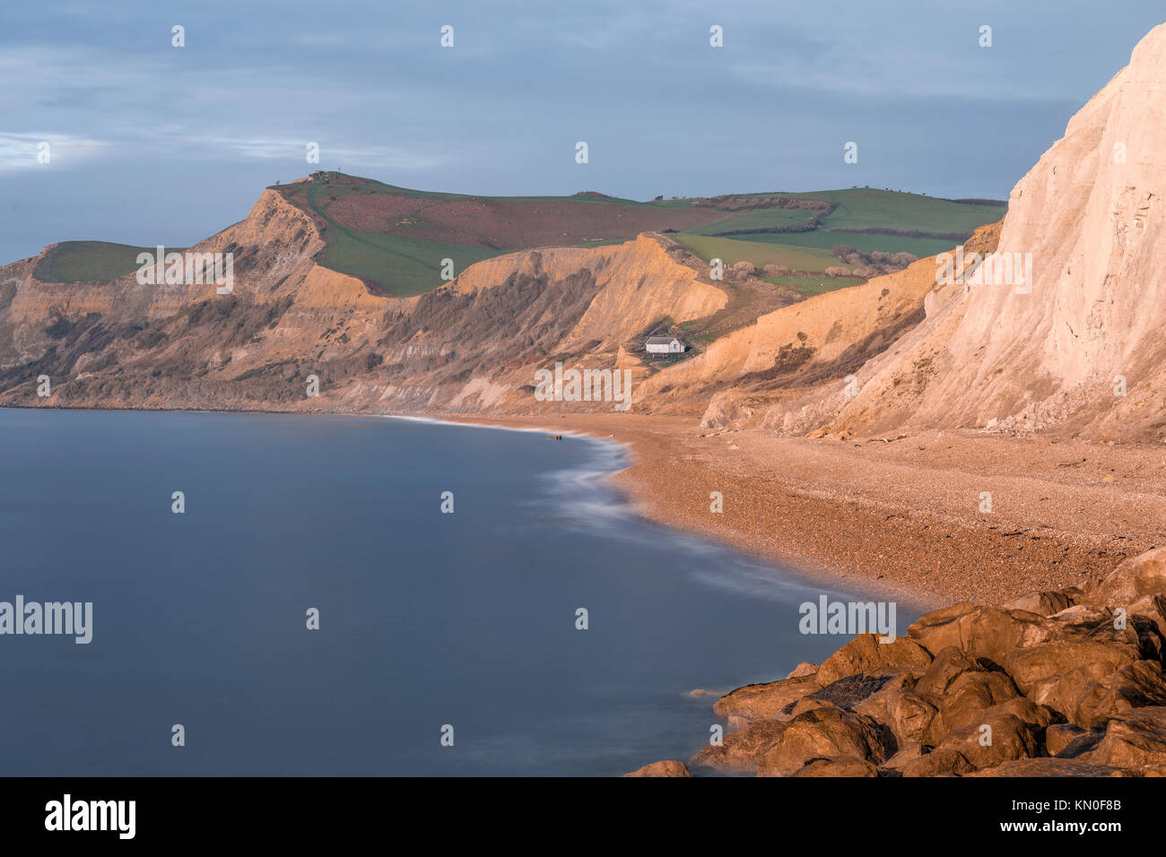 Golden Cap, Dorset, Angleterre, Royaume-Uni Banque D'Images