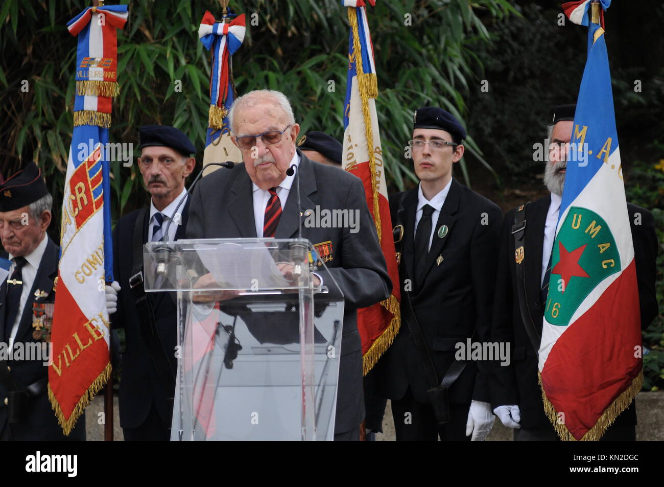 Lyon célèbre le 18 juin 1940, appel France Banque D'Images