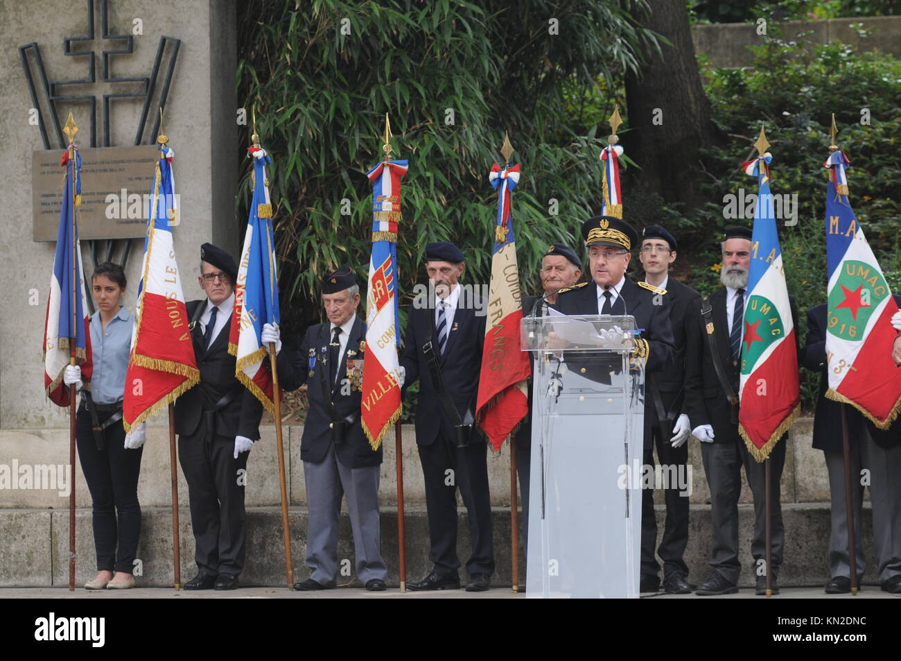 Lyon célèbre le 18 juin 1940, appel France Banque D'Images
