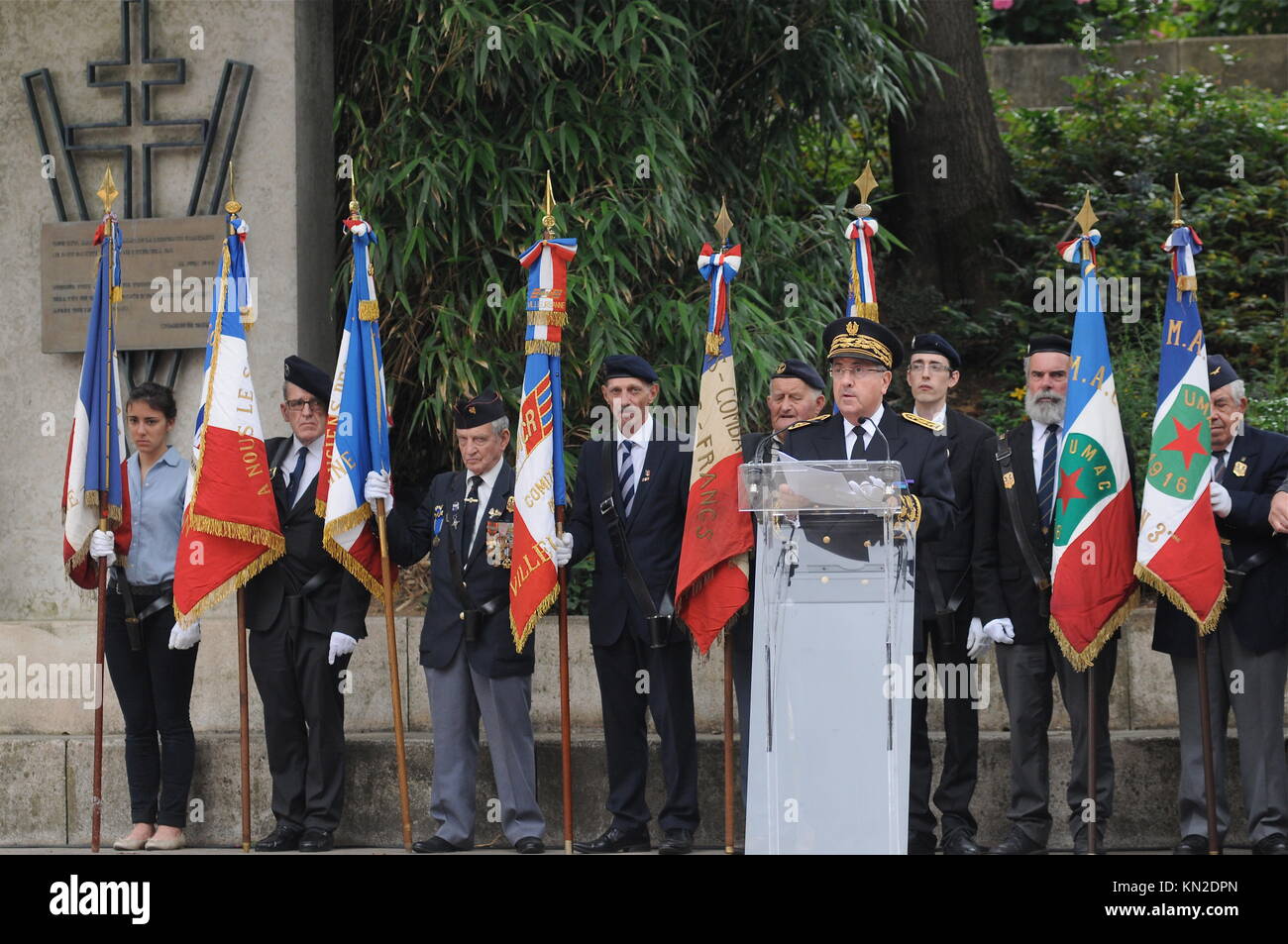 Lyon célèbre le 18 juin 1940, appel France Banque D'Images