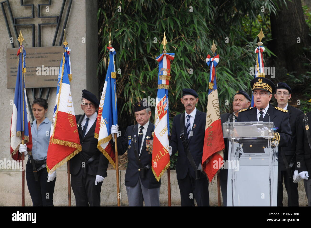 Lyon célèbre le 18 juin 1940, appel France Banque D'Images