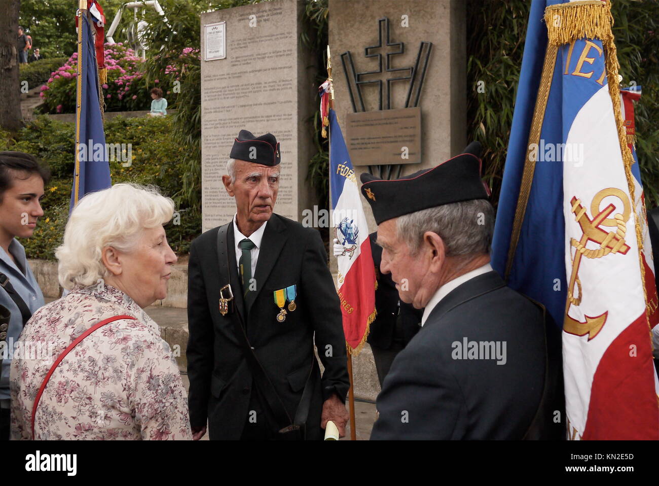 Lyon célèbre le 18 juin 1940, appel France Banque D'Images