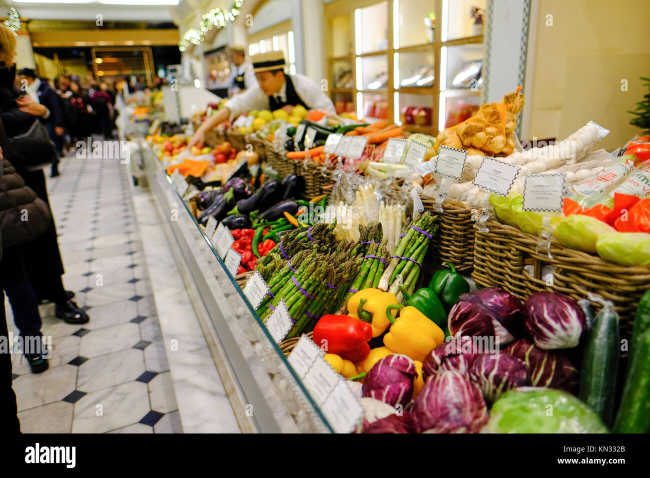 Harrods, Knightsbridge, Londres, Royaume-Uni Banque D'Images