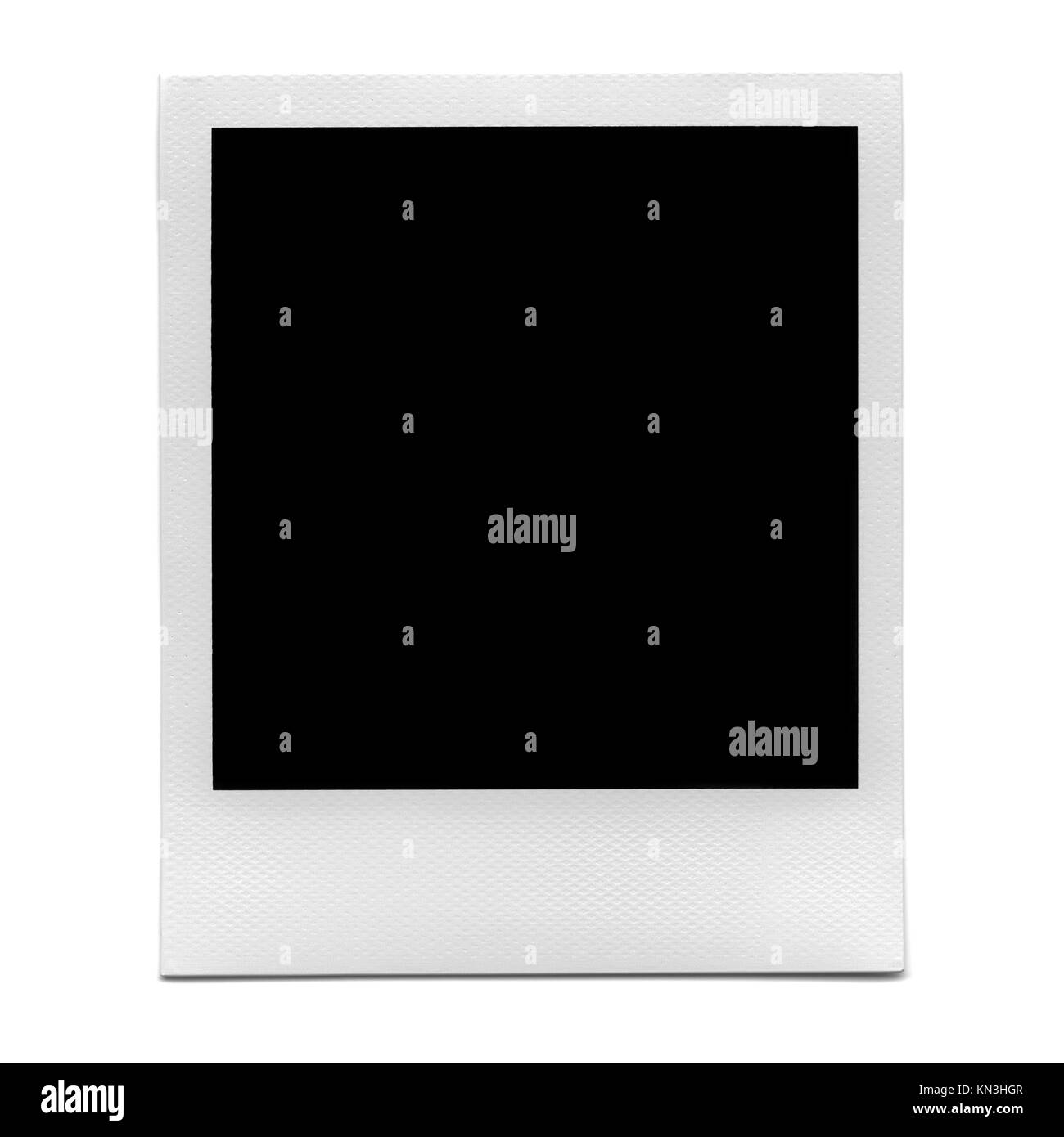 XXXL - photo Polaroid vierge Banque D'Images