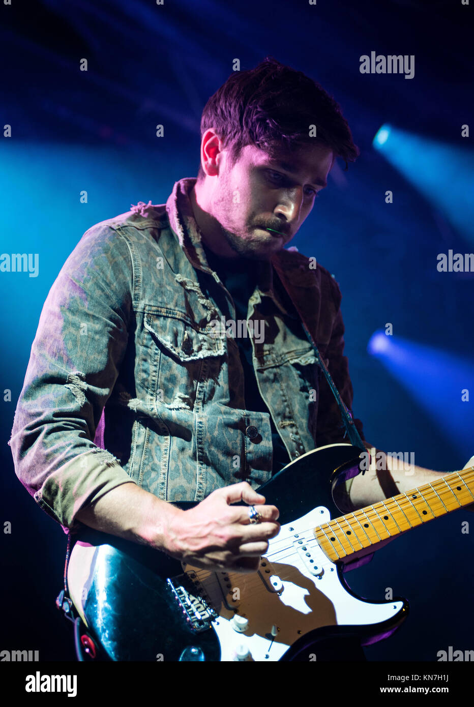 L'augmentation des âmes dans le liquide d'Édimbourg Chambres lors du lancement de leur single Roulette Roulette 2017 Banque D'Images