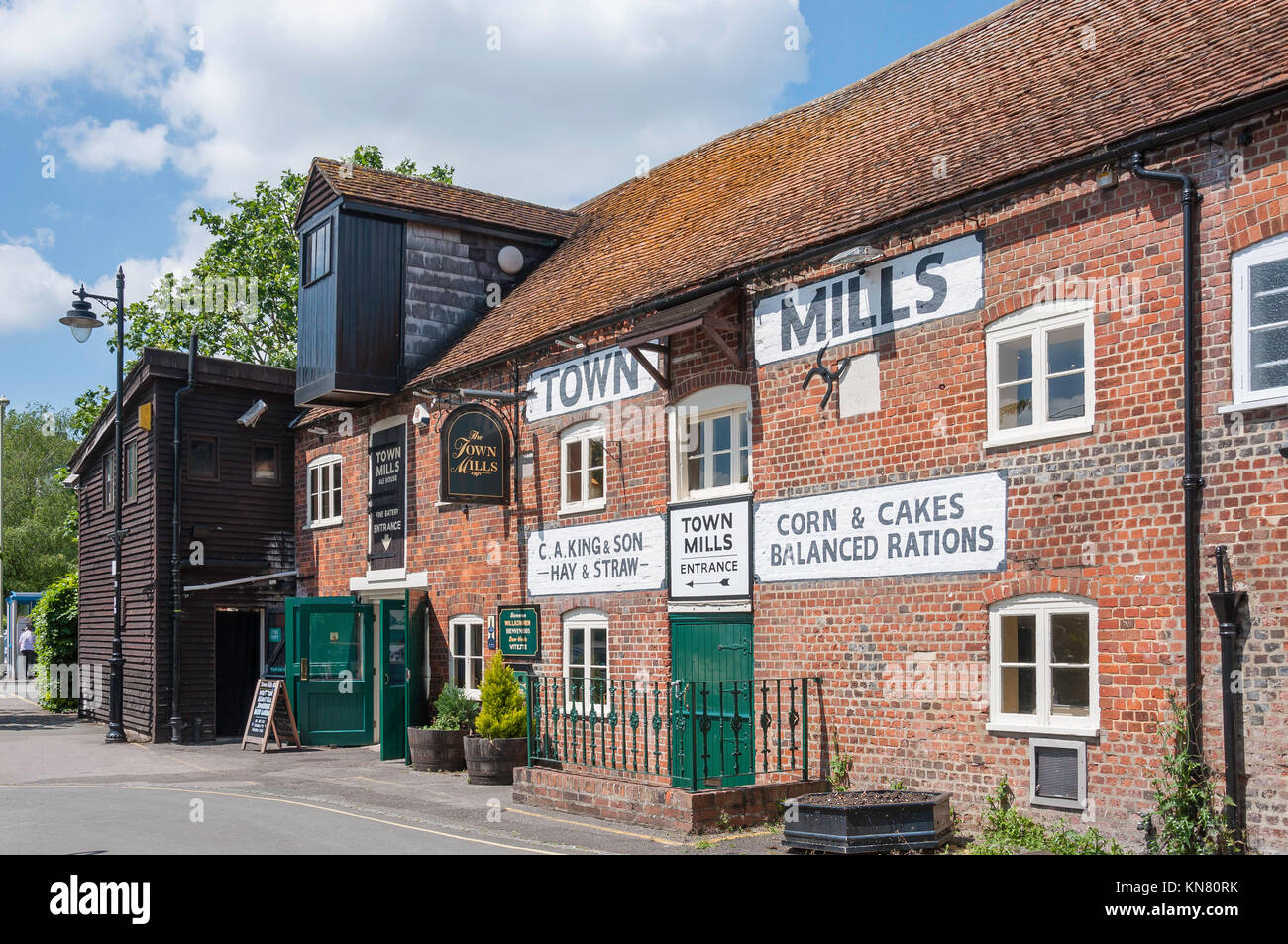 La Ville Mills Ale House, Bridge Street, Southampton, Hampshire, Angleterre, Royaume-Uni Banque D'Images
