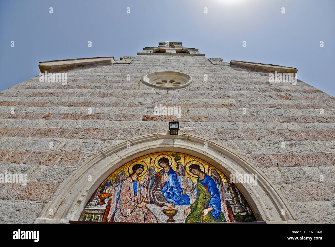 L'église Holy Trinity, Budva, Monténégro Banque D'Images