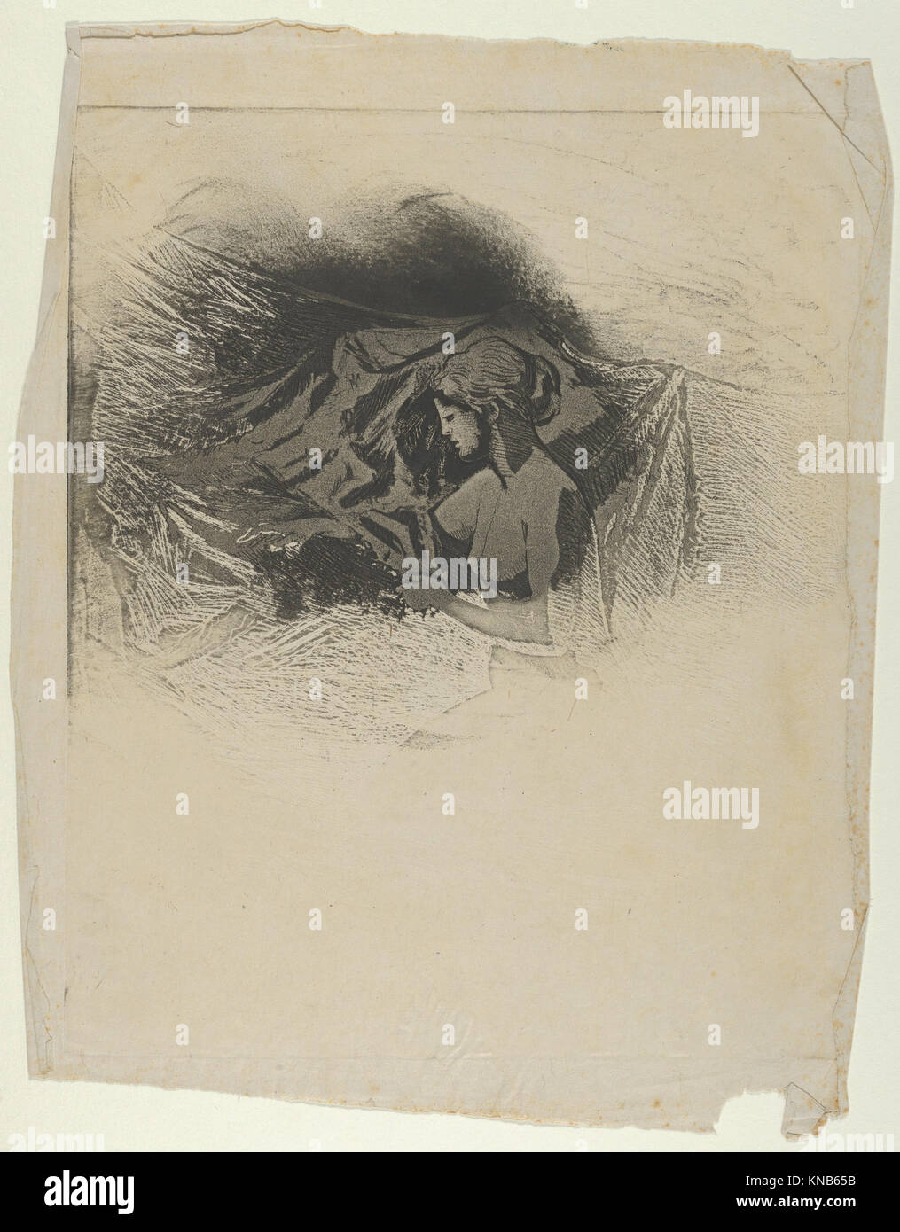 Cette peinture représente des braises brillantes, capturant la lumière chaude, la flamme transitoire et l'atmosphère sereine d'un feu. Banque D'Images