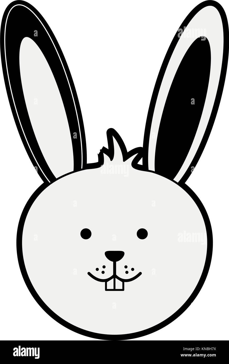 Cute bunny cartoon Illustration de Vecteur