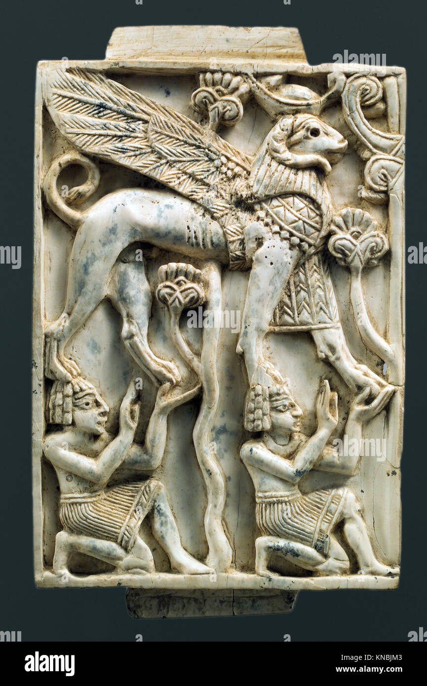 6200. Masque EN PIERRE PEUT-ÊTRE UTILISÉ DANS DES CÉRÉMONIES cultuelles, période néolithique', 7e. Millénaire avant J.-C. On trouve dans les collines de Judée. Banque D'Images