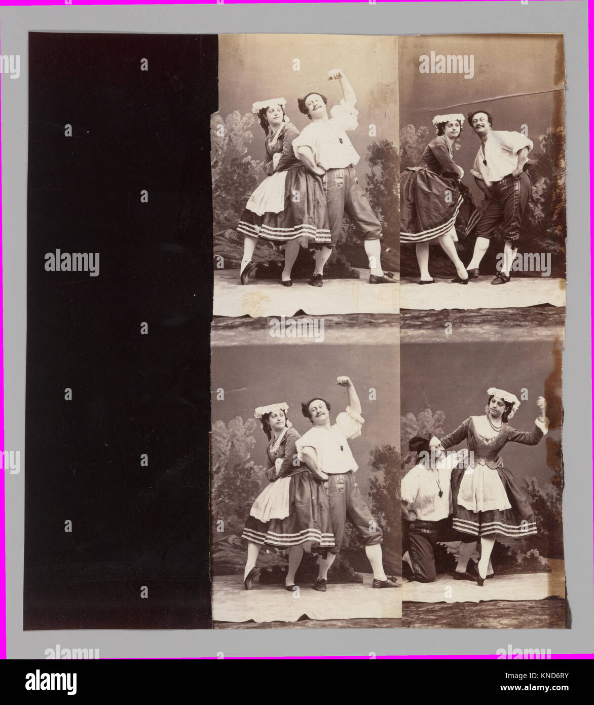 Cette épreuve argentée de 1863 d'Eugène Schlosser et Coralli, créée à partir d'un négatif sur verre, illustre la technique photographique précoce et l'imagerie détaillée. Banque D'Images