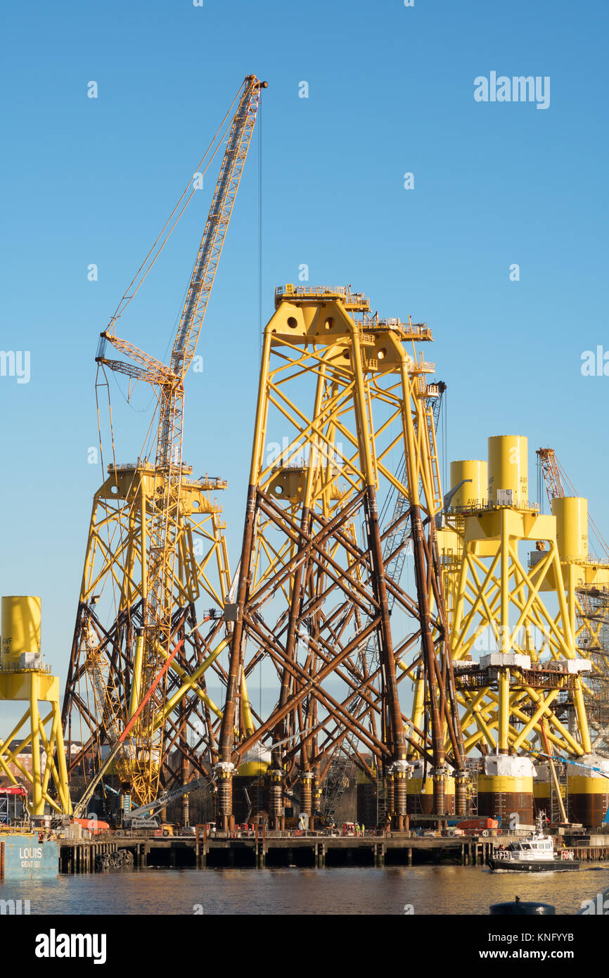 Avec la grue Terex construction sites prend en charge à Smulders Cour Hadrien sur la Tyne, Inc., North East England, UK Banque D'Images Avec la grue Terex construction sites prend en charge à Smulders Cour Hadrien sur la Tyne, Inc., North East England, UK Banque D'Images