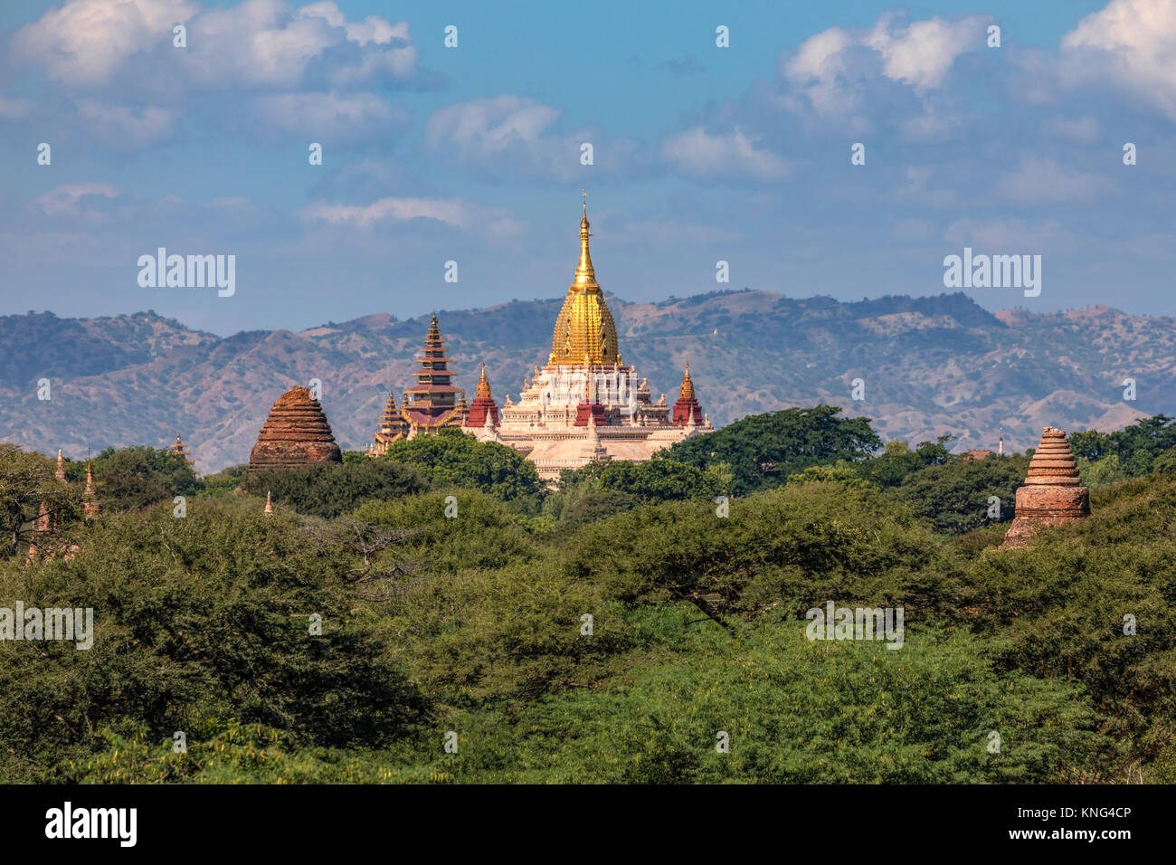 Bagan, Mandalay, Myanmar, en Asie Banque D'Images