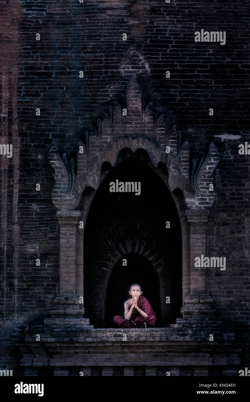 Bagan, Mandalay, Myanmar, en Asie Banque D'Images