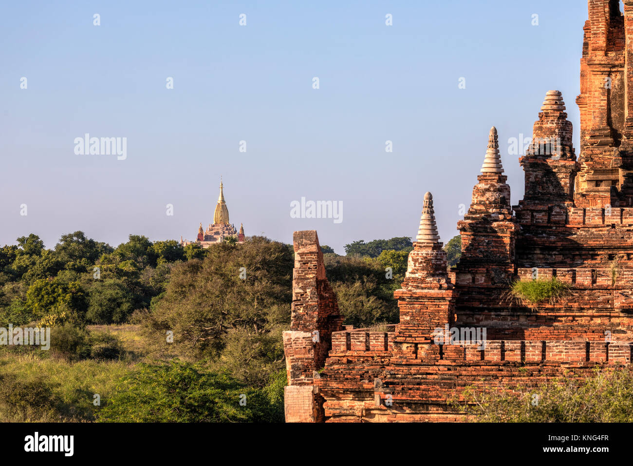 Bagan, Mandalay, Myanmar, en Asie Banque D'Images