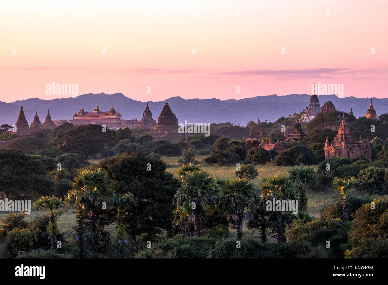 Bagan, Mandalay, Myanmar, en Asie Banque D'Images