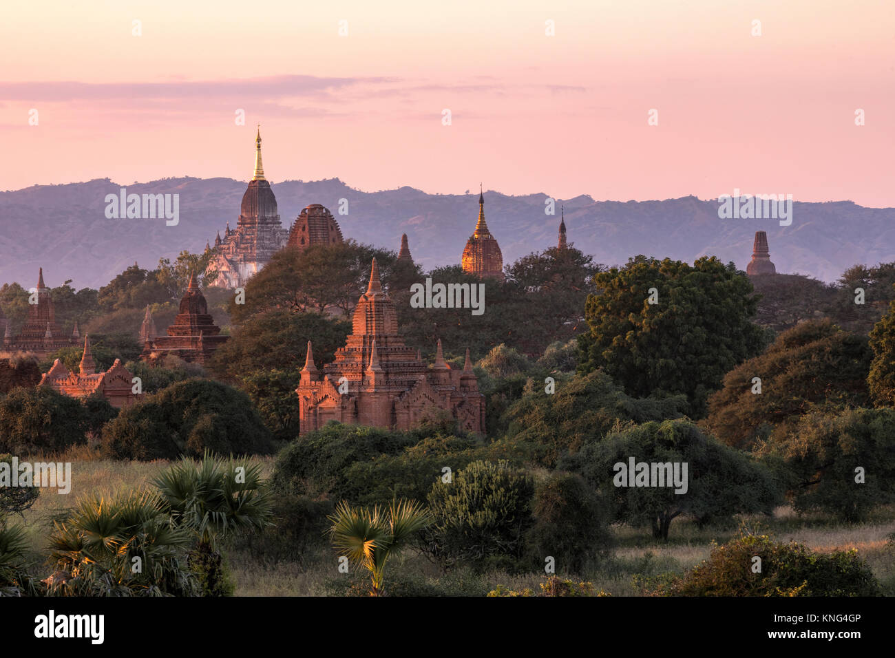Bagan, Mandalay, Myanmar, en Asie Banque D'Images