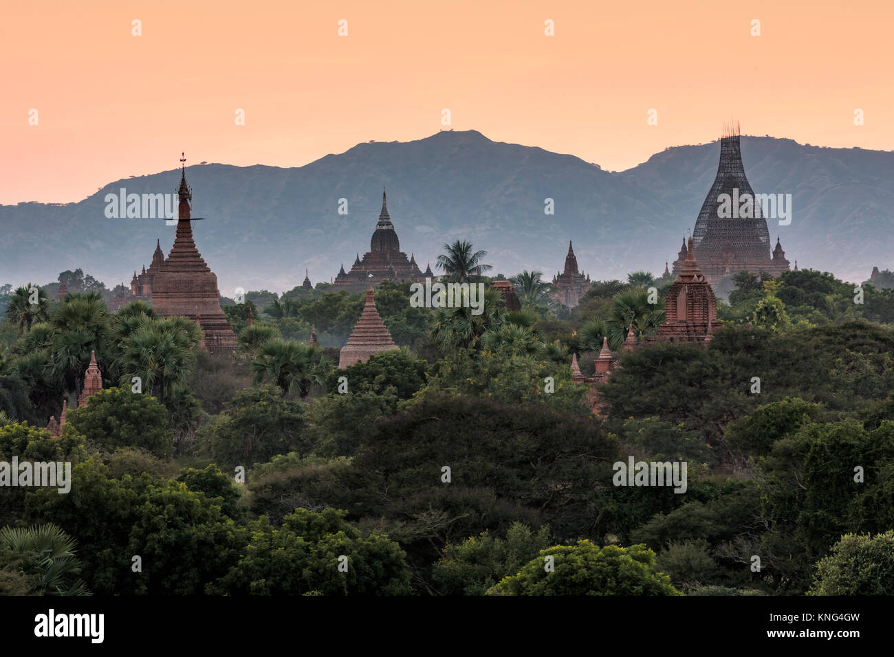 Bagan, Mandalay, Myanmar, en Asie Banque D'Images