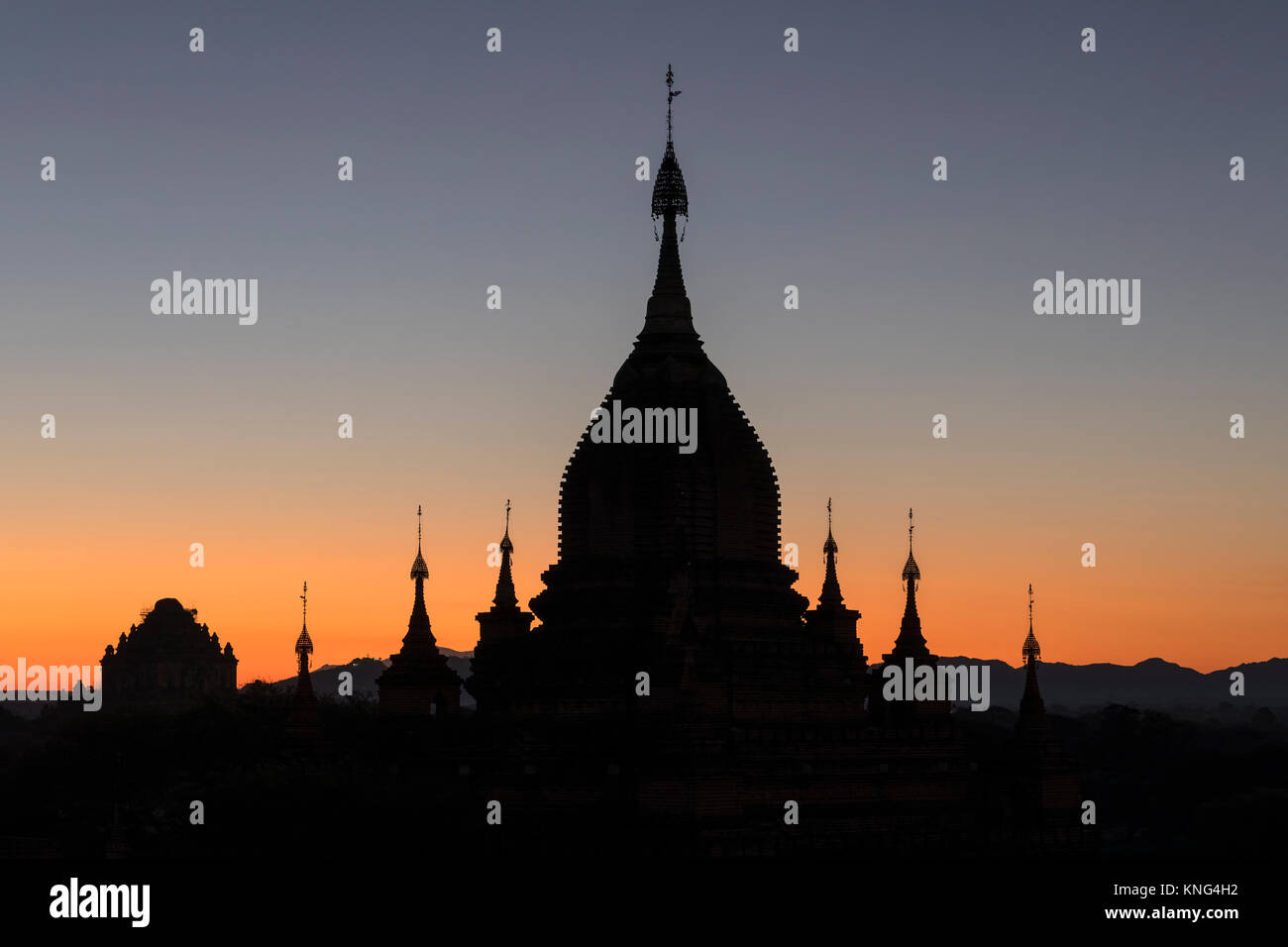 Bagan, Mandalay, Myanmar, en Asie Banque D'Images