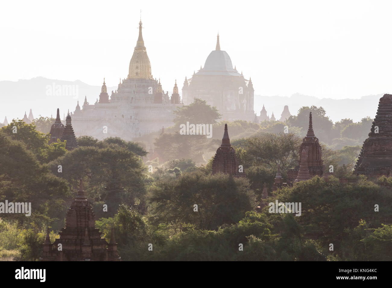 Bagan, Mandalay, Myanmar, en Asie Banque D'Images