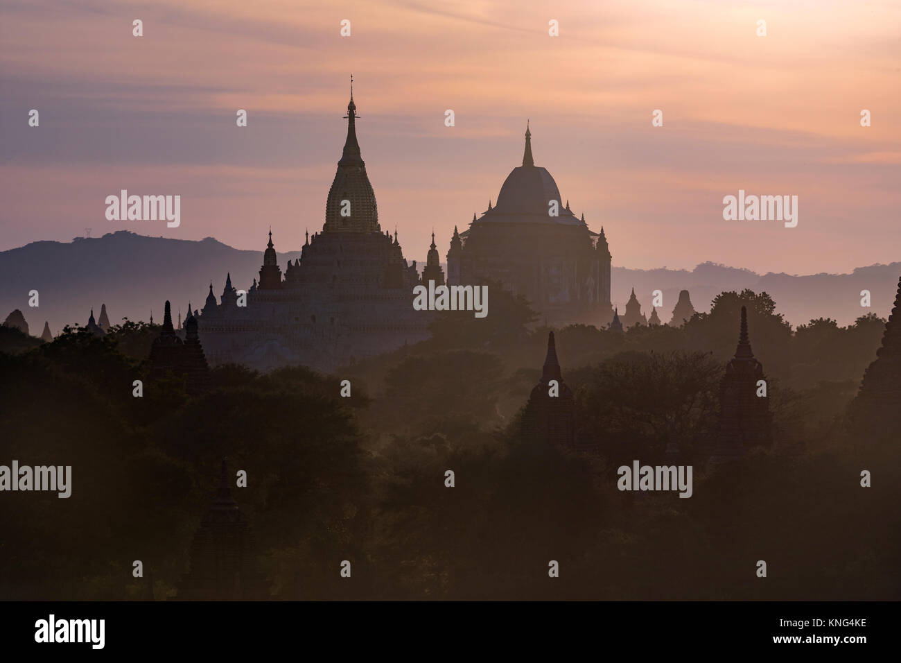 Bagan, Mandalay, Myanmar, en Asie Banque D'Images