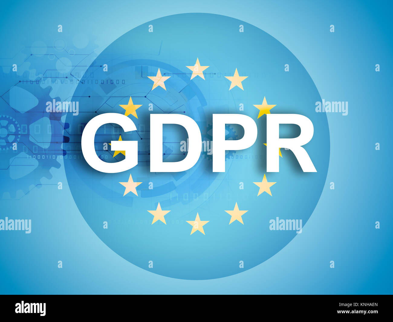 Pibr règlement général sur la protection des données Banque D'Images