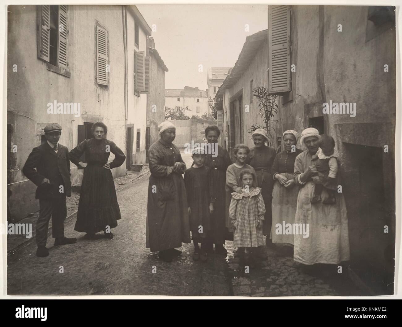La vie en france dans les années 1900 Banque de photographies et d