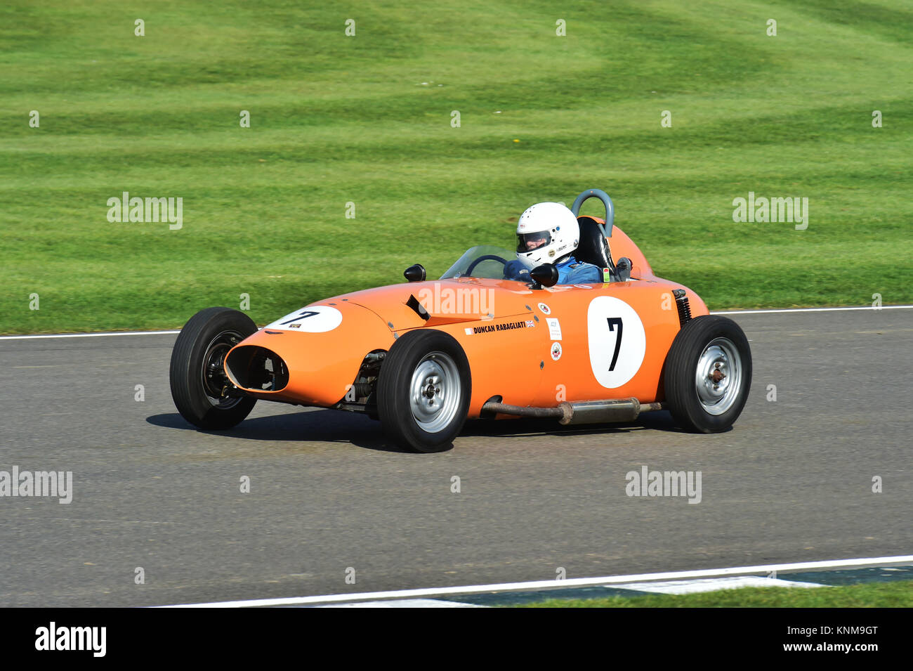 Duncan Rabagliati, Alexis-BMC HF1, Formule Junior, FJHRA Historique, Formule Junior à moteur avant, Goodwood 72e réunion, les membres de course historiques, GRRC Banque D'Images