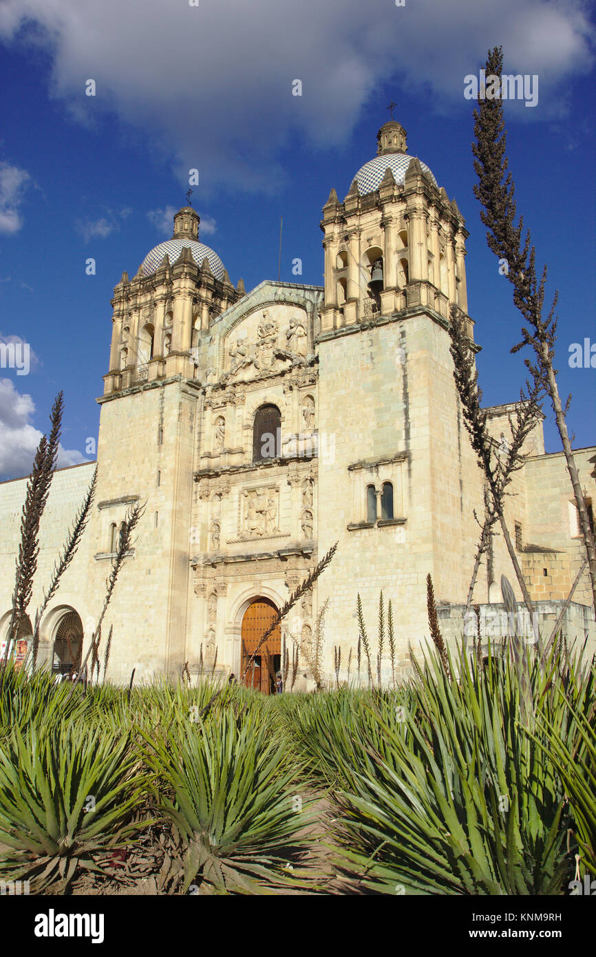 Église Santo Domingo à Oaxaca, Mexique Banque D'Images