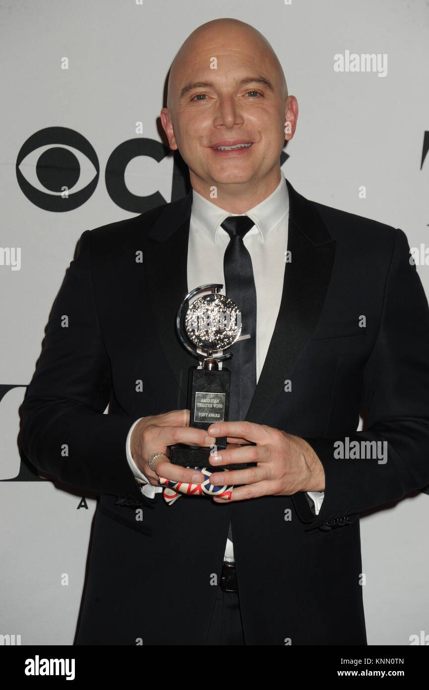 NEW YORK, NY - 07 juin : Michael Cerveris assiste à l'American Theatre Wing's 69e Tony Awards annuels au Radio City Music Hall le 7 juin 2015 à New York. People : Michael Cerveris Banque D'Images