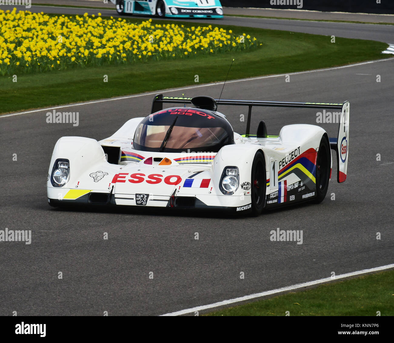 Yvan Mahe, Peugeot 905 Evo 1, Groupe C, Goodwood 73e mm mars 2015, 73e, 73e réunion, les membres de l'action, Chris McEvoy, CJM Photography, voitures classiques, Banque D'Images