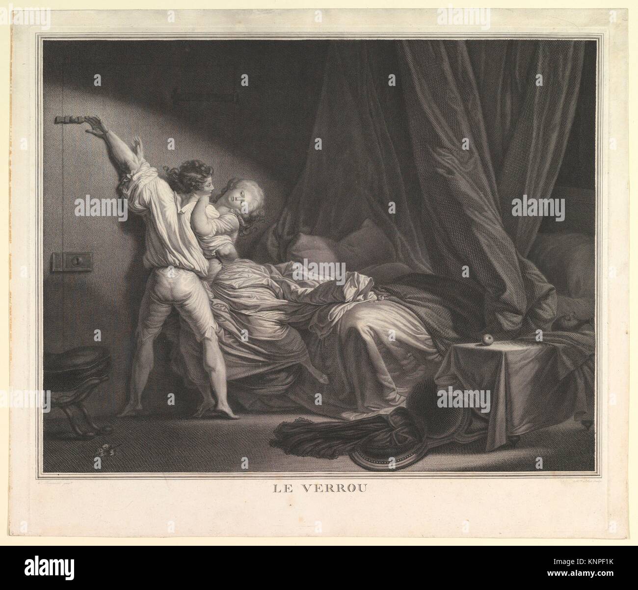 Peintre Francais Connu Pour Le Verrou Maurice blot Banque de photographies et d'images à haute résolution - Alamy