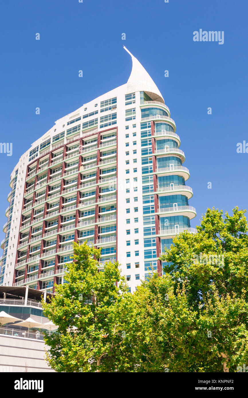 Centro centre commercial Vasco da Gama monument célèbre architecture Lisbonne Portugal Destination Europe Banque D'Images