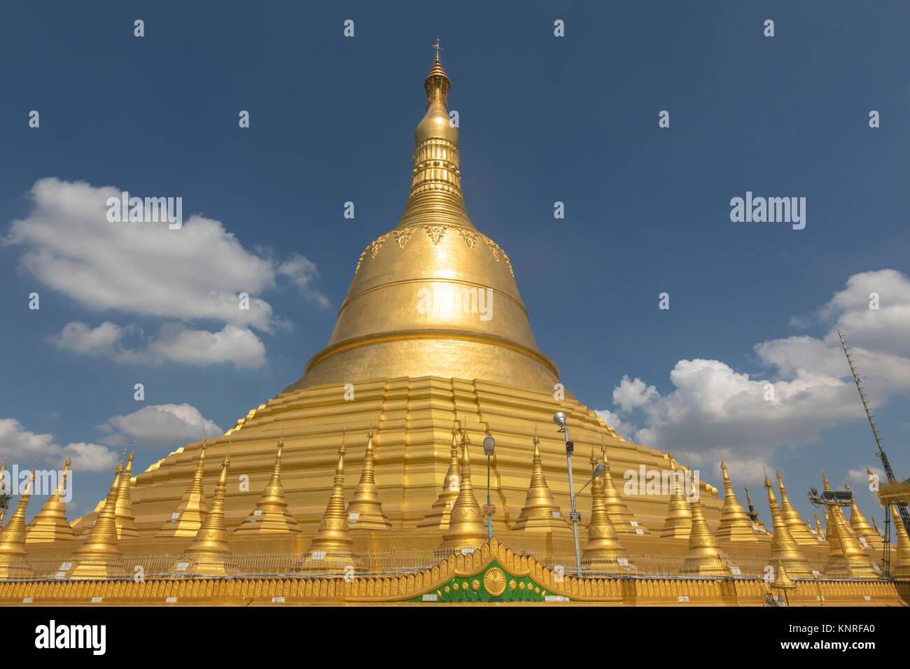 La Pagode Shwemawdaw, Bago, le Myanmar, l'Asie Banque D'Images
