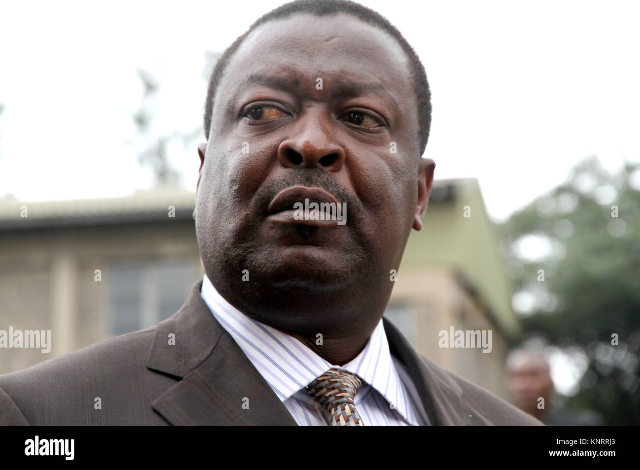 Portret de Musalia Mudavadi Banque D'Images