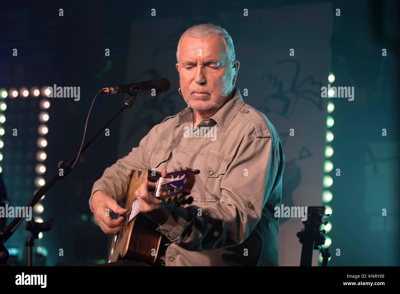 Bernard Lavilliers en concert au Printemps des 'festival des Nuits du Sud à Vence sur 2017/03/30 Banque D'Images