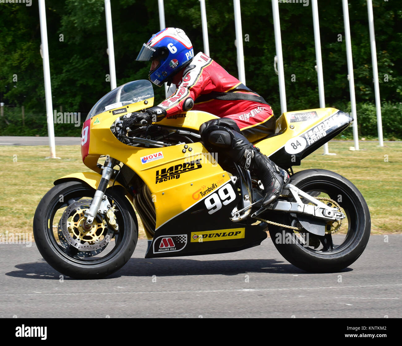 Steve Parrish, Harris Suzuki F1, Goodwood Festival of Speed 2014. En 2014, Christian Jacq, voitures, caractéristique centrale, Festival of Speed, Goodwood, Goodwood Fesiv Banque D'Images